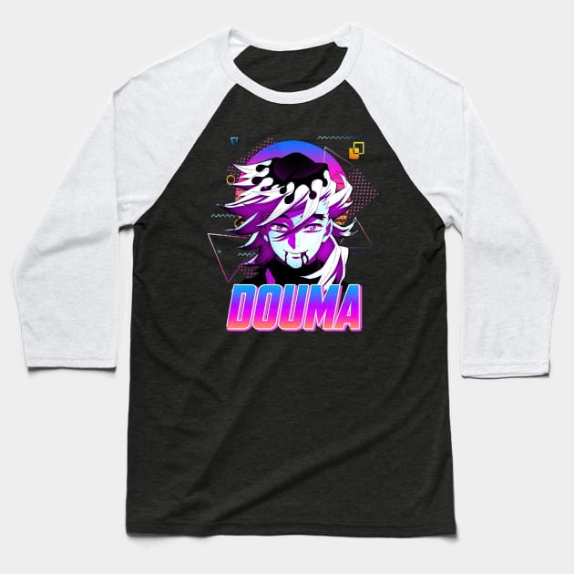 Douma Style Retro Art Baseball T-Shirt by abbeheimkatt